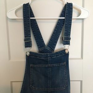 Skinny H&M Denim Overalls